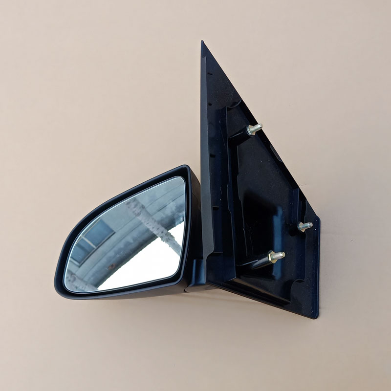 鸿日S1a电动汽车轿车低配版不带转向灯磨砂黑色后视镜反光镜倒车
