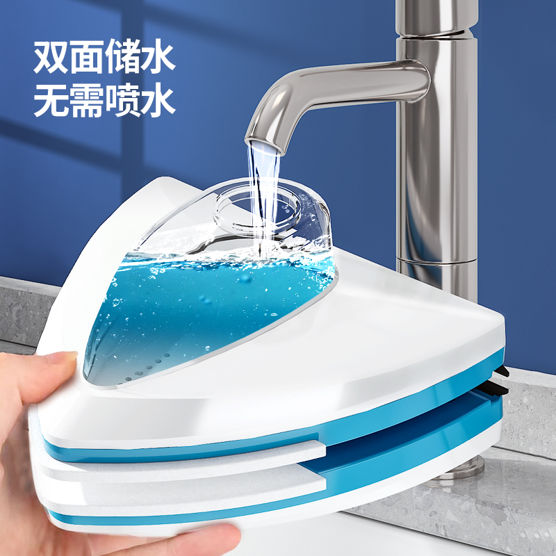 擦玻璃神器高层双层窗外家t用双面刮窗户器搽清洗磁吸家政清洁工