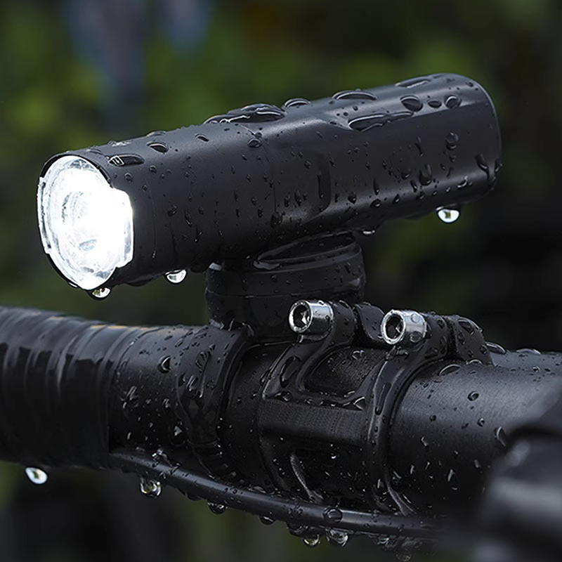 ENLEE 自行车前灯公路山地车夜间骑行强光手电筒充电高亮骑行装备