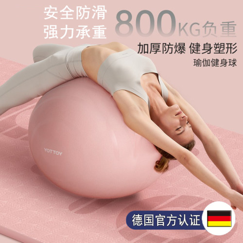 德国ZSVIP防滑孕妇瑜伽球儿童感统训练弹力球加厚防爆成人健身球