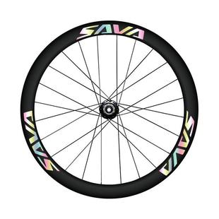 SAVA公路车战 定制改色防水 风A7激光鹰眼轮组贴纸自行车轮组个性