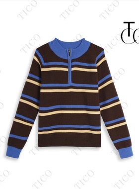 【甜甜专享】TICO汀可【露禾毛衣】时尚百搭休闲毛衣