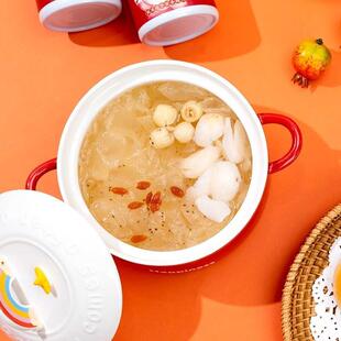 林家铺子大朵银耳羹罐头200g8冲泡E银耳罐鲜炖免即食营养小吃食