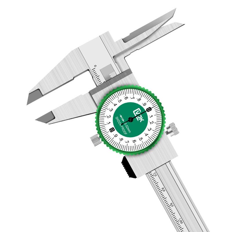 西瓦0卡长加长带爪表卡尺长爪深孔内径测量101-50203SWH00MM