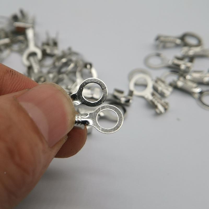 5端.2圆形线OSI片/O型冷压子/接接线鼻/M5接地环铜线端耳/圆形子5