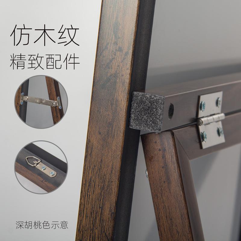 BK9K全身穿衣地镜家用落镜卧挂室壁地OAF贴墙置大镜子简约立体试