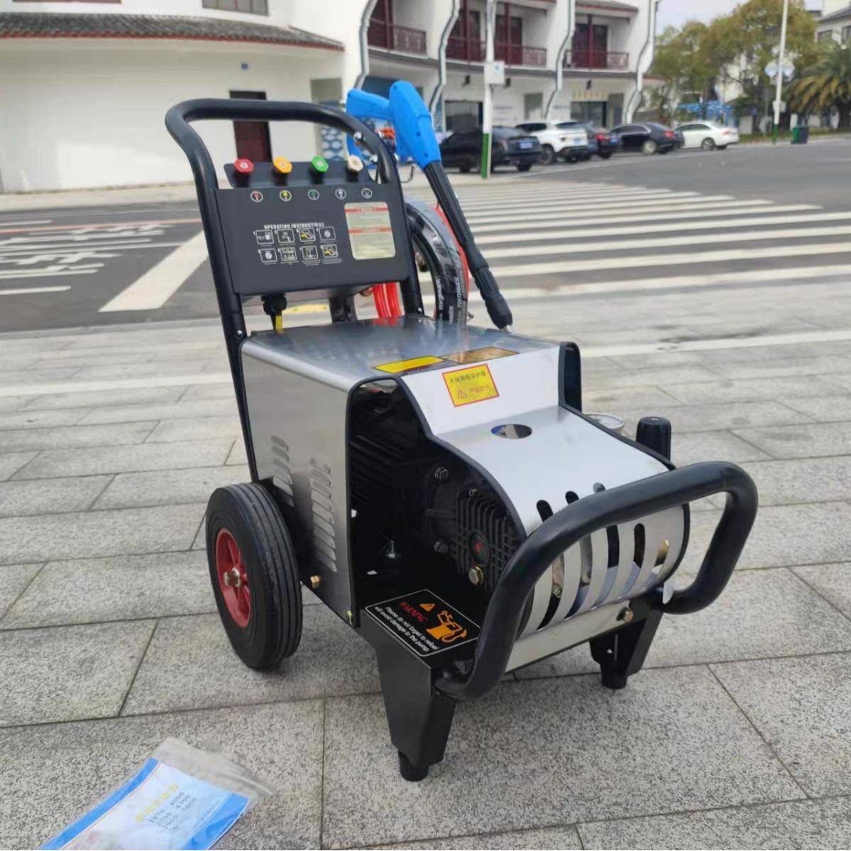 电动高压清2洗外贸k机w3业kwPQL5kw7kw单相三相家用商用物洗车行