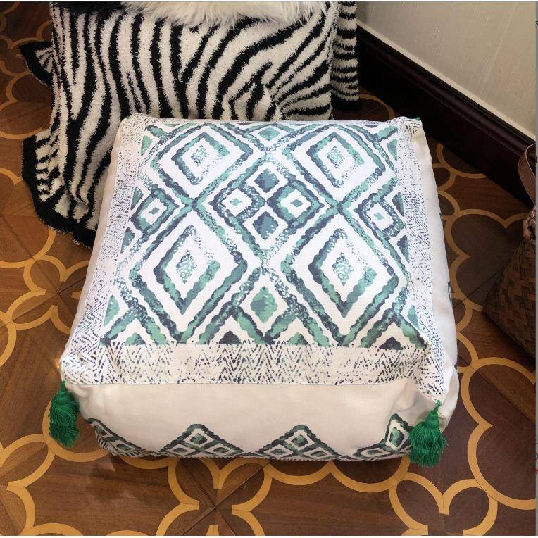 高弹人支撑地板垫茶式室墩子盘腿蒲团坐垫中矮凳懒坐墩可拆MJ-007