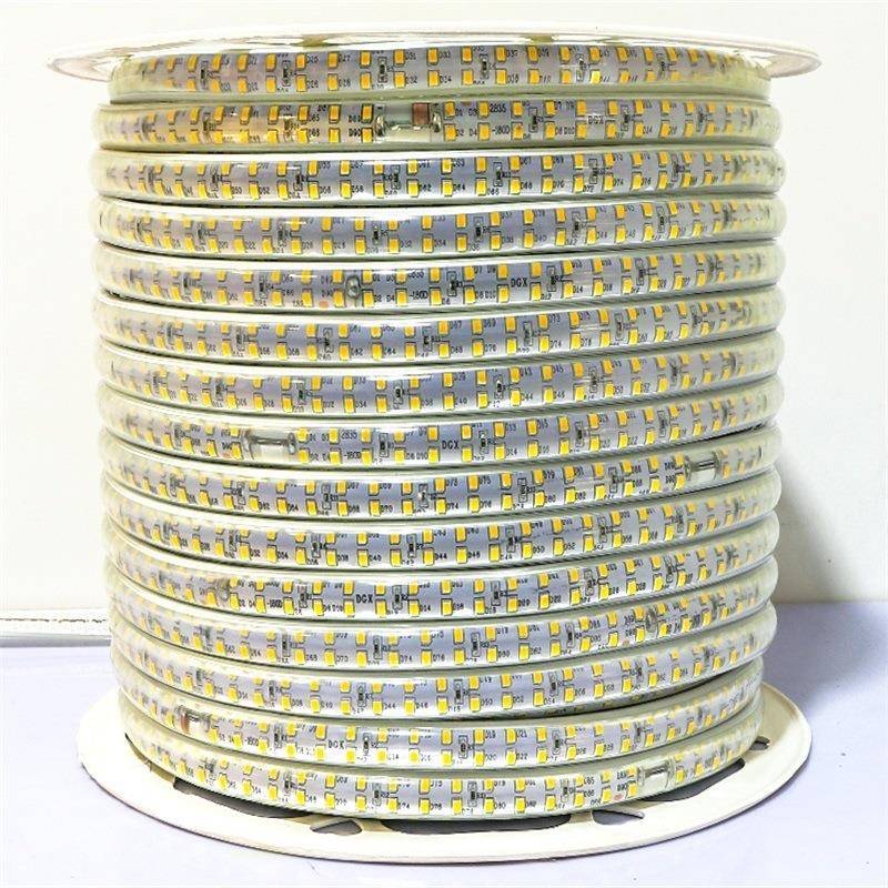 220V用LE52珠72珠D灯带20珠180珠白光黄光程装饰1LED家灯条24工V3