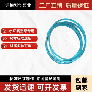 淄博2BV水环真空泵配件圆盘密封垫圈胶纸聚四氟乙烯防漏水圆形圈