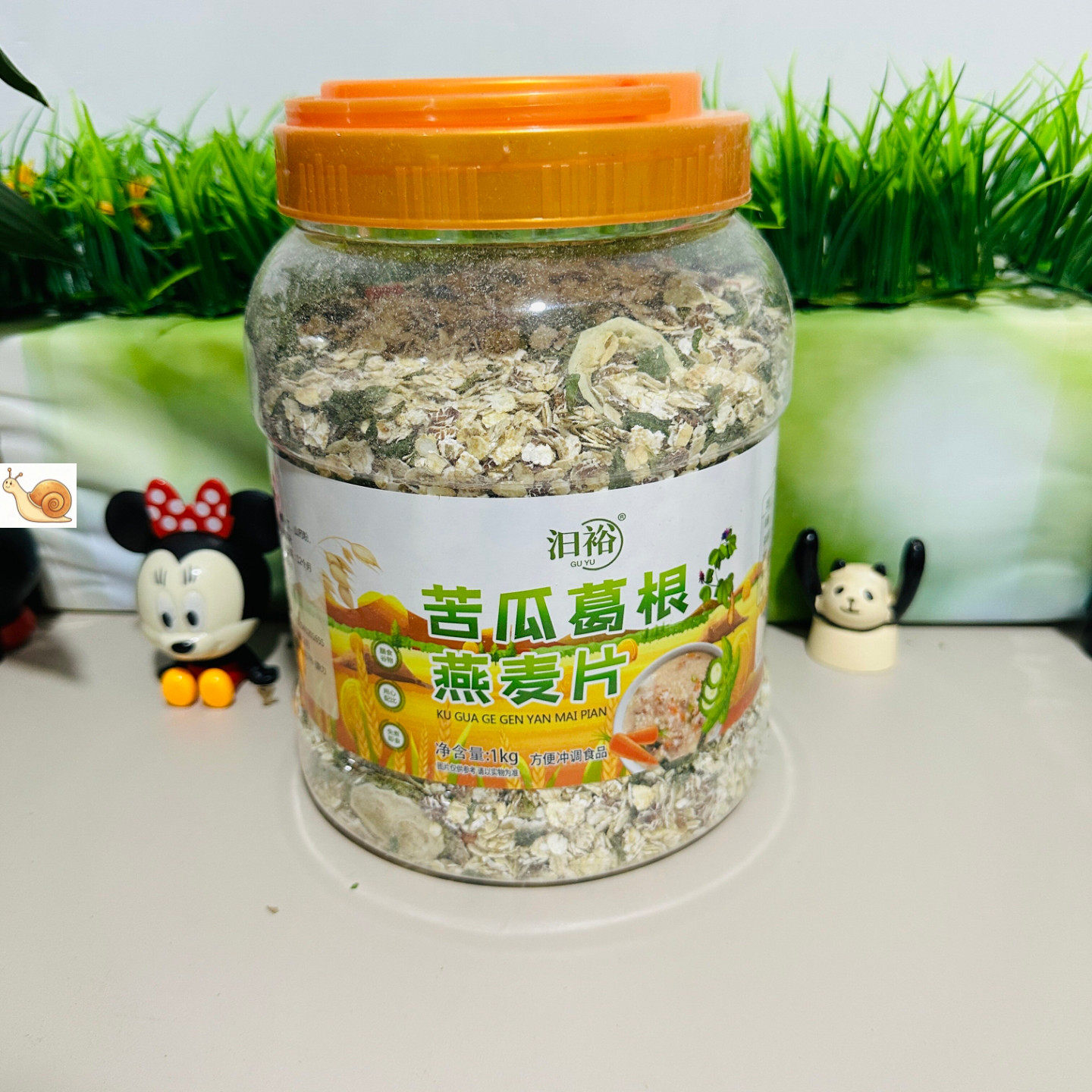 【严选】正品苦瓜葛根燕麦片糖尿人麦片营养早餐中老年代餐冲泡免