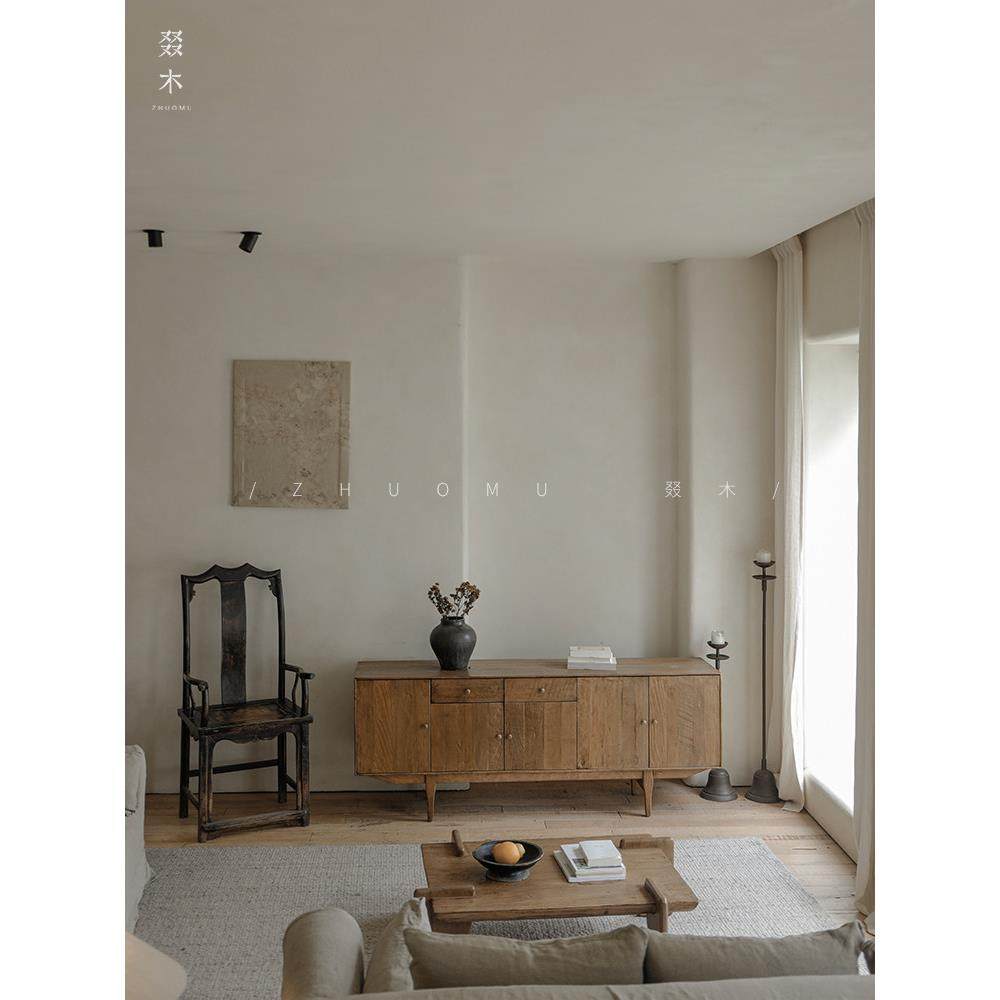 叕木/旧木改造 | 中古餐边柜子电视柜实木储物柜茶水柜日式侘寂风,住宅家具,餐边柜,淘宝优惠券,粉丝福利购,淘宝优惠卷