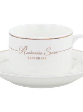 样板间摆件陶瓷高档咖啡杯套装带碟下午茶茶具样板房厨房软装饰品