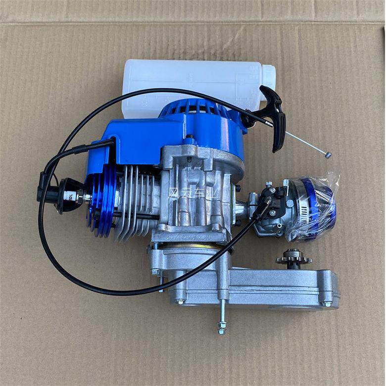 49cc迷你摩托车改装小利亚越野车CNC两冲程风冷单缸发动机变速箱