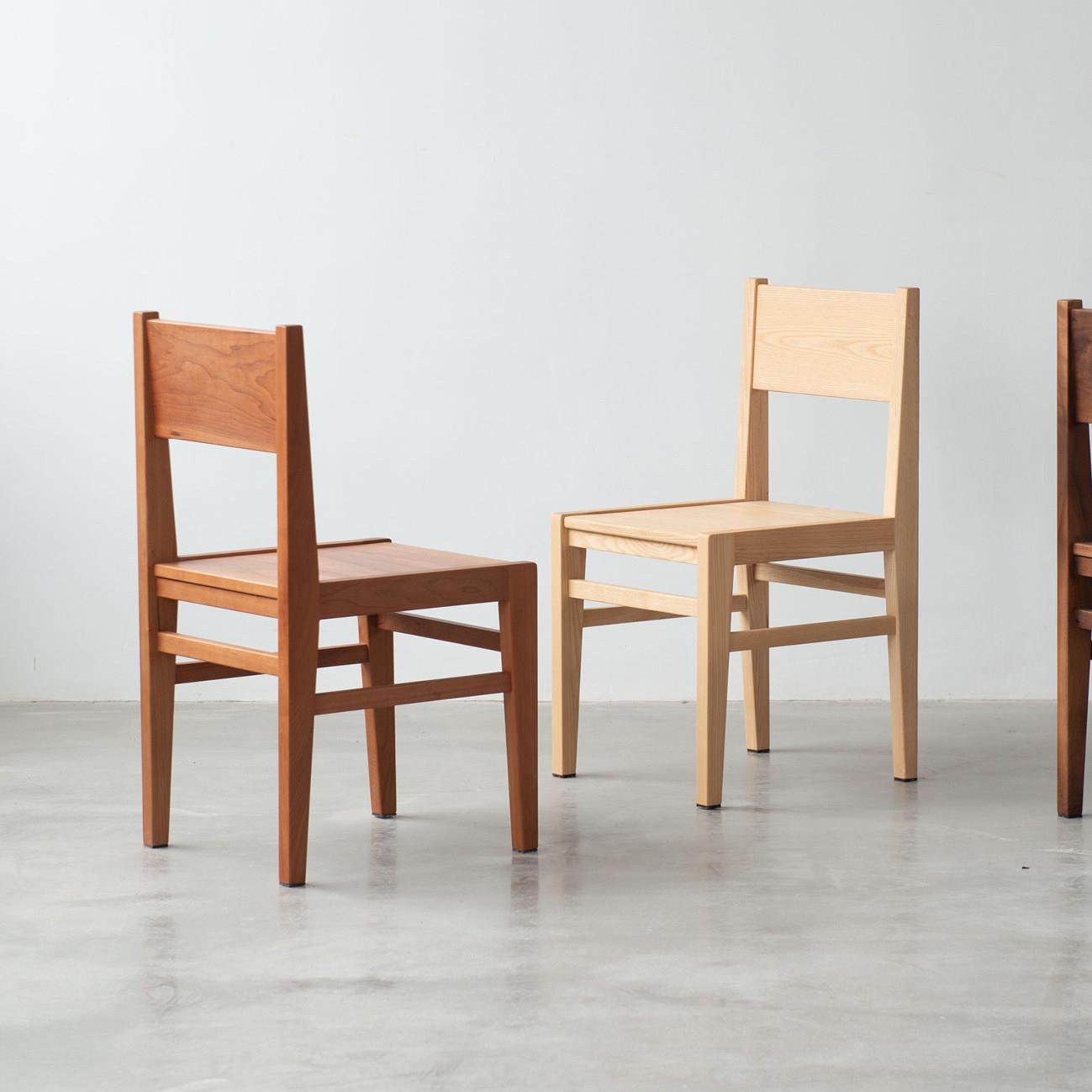 基本椅 整装实木餐椅靠背黑胡桃樱桃木日式原木北欧椅子包邮