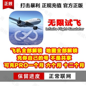 无限试飞pro PRO飞行模拟器解锁全部飞机 正版 Infinite Flight