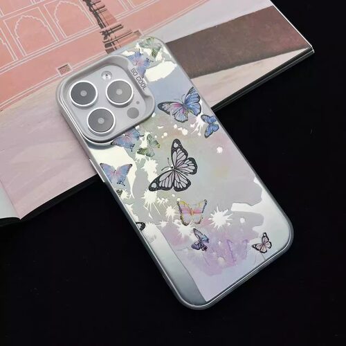 庄周梦蝶丨言西原创丨彩银手机壳国风新中式小众iphone15promax14/13/苹果小米华为OPPO荣耀vivo一加手机壳