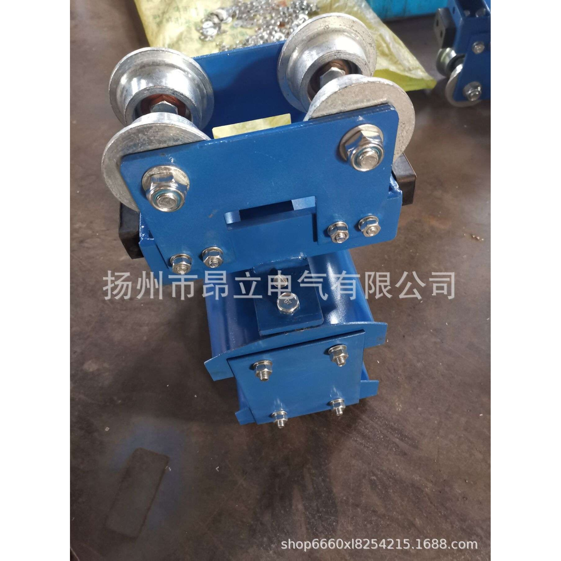 加厚型10号工字钢滑车/GHC/DHC/HC/CH-2双层工字钢电缆传导滑车