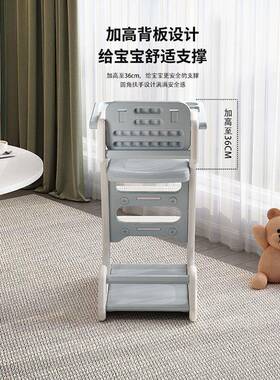 桌宝宝餐椅婴儿家用儿童成KA154512高长饭脚餐椅多功能学习吃椅子