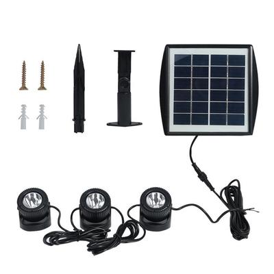 SD13阳水能底灯外LED防水景观户庭院草坪灯鱼缸泳池灯水族投光彩太灯