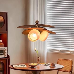 餐桌三 复古中古书房灯日吊式 拉厅SM 8205菲草藤编灯卧吊室灯法式