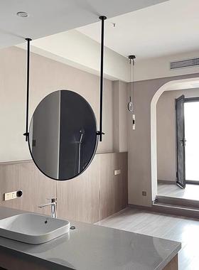 天民宿酒店花板杆圆CY-05182形智能吊镜浴室镜化妆镜卫生间镜装饰