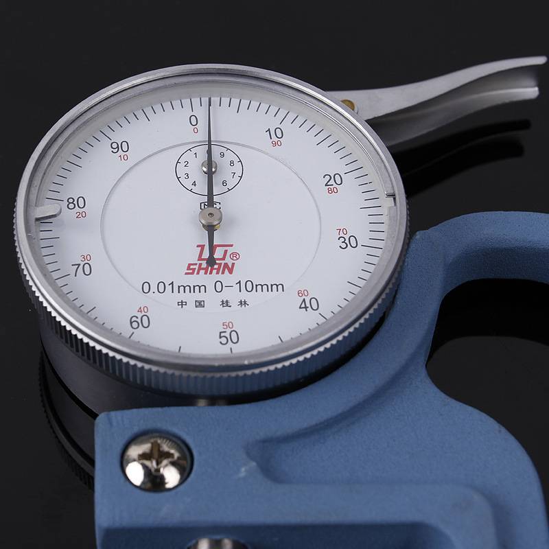 桂林桂量机械测厚规0-10X30手提便携式测厚仪山字厂家销售现货