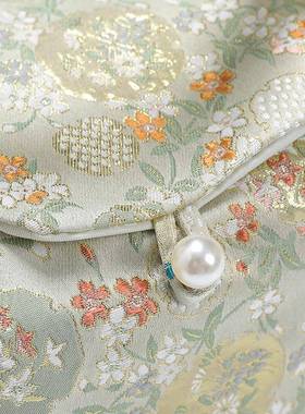 中式香云纱如茶意事包手提布旅行BY250422棉便携茶具收纳包加厚加