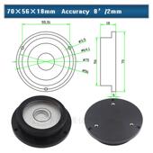 QASE水圆水准器机调平8平仪水平床泡7070 18精度分