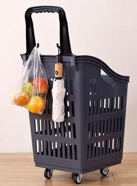 8SK超市购小拉车篮买菜篮洗衣篮篮脏衣篮篮啤酒篮收纳物子买JEY菜