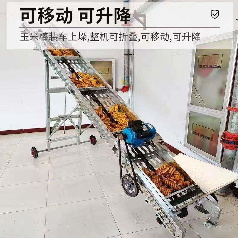 双链条玉米上棒机用家子漏漏粒输送带小型玉MIB米棒籽单链条传送