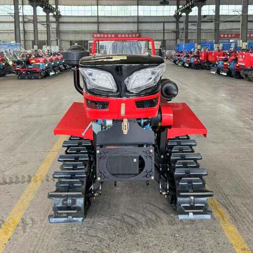 DHT多能履带功微旋耕机水旱两用乘坐式耕随机带五机套农具