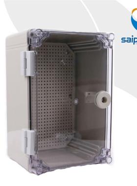 料ABS防ali-6833水箱户外IP66塑尘密封透明盖接线防箱监控电源电