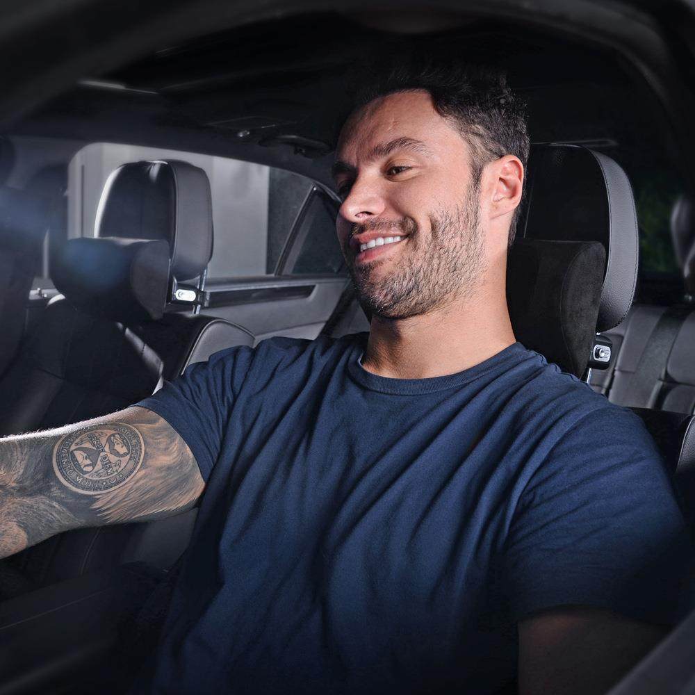 新款车睡枕副驾后排头枕护童颈枕侧枕靠睡389儿睡觉安座椅用稳品