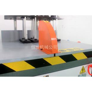 405/55型气动90默认项度割断材料锯4切铝合金门窗铝型切割断料机