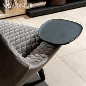 意古大椅利设计师款 客款 厅休闲单人复轻奢537创意托盘布艺单人沙发