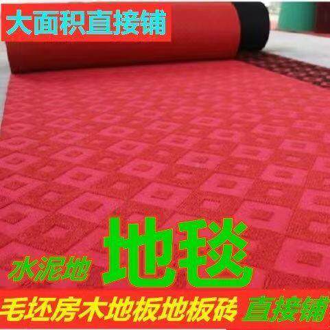 加厚日常地毯大厅面积满馆铺客卧室地宾健身房水泥毛坯房枉就A#89