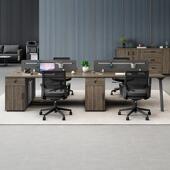 财办务办公桌员桌椅工位663组合公司4人6双人简约公桌子办公室职