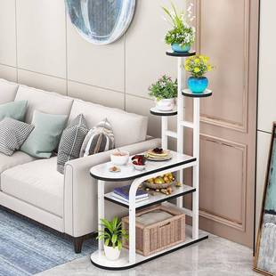 沙发现代客厅玄关隔断花架室内几家用功能鱼缸置物边AL032架室内