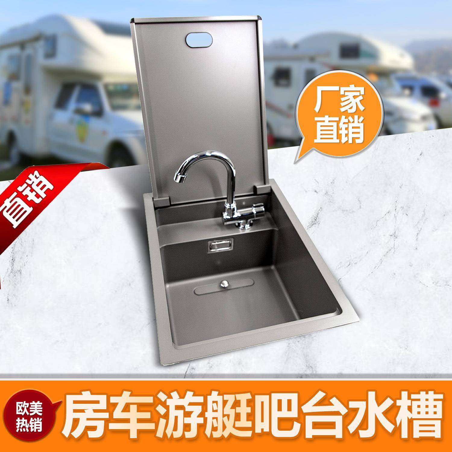 车水隐藏槽纳房米4432灰色中岛水池隐形手盆工台中平嵌式台下小吧