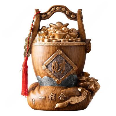 容205年新款存钱AL100040罐客厅摆件超大量储钱罐大2人只进不出大