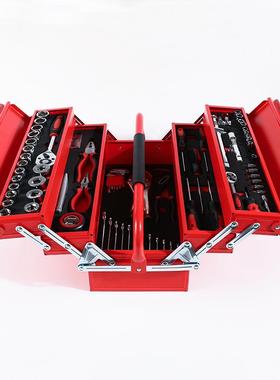 JS-90Pcs90件套家维修五金扳手用螺丝子厂多功钳能手动工具组合套