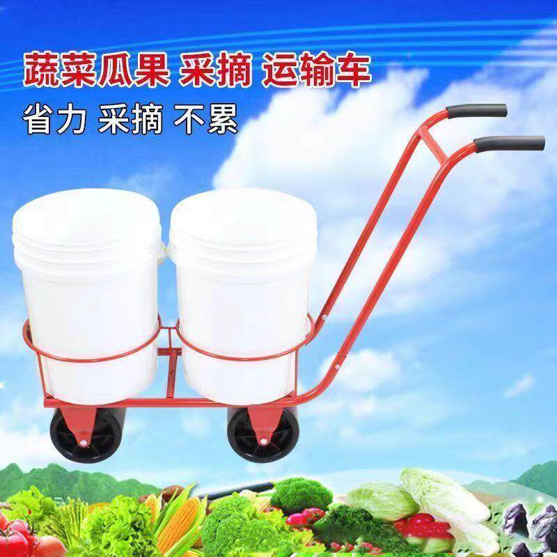 摘蔬130菜采摘车西大红柿黄瓜菜园输棚运车瓜果采工具推菜地水车