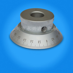 加工 车床机床不锈钢刻度盘 异形圆形刻度盘