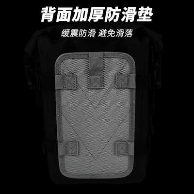 TACX摩托车多功能护杠包防水包边包尾包机车侧包摩旅挂包快拆通用