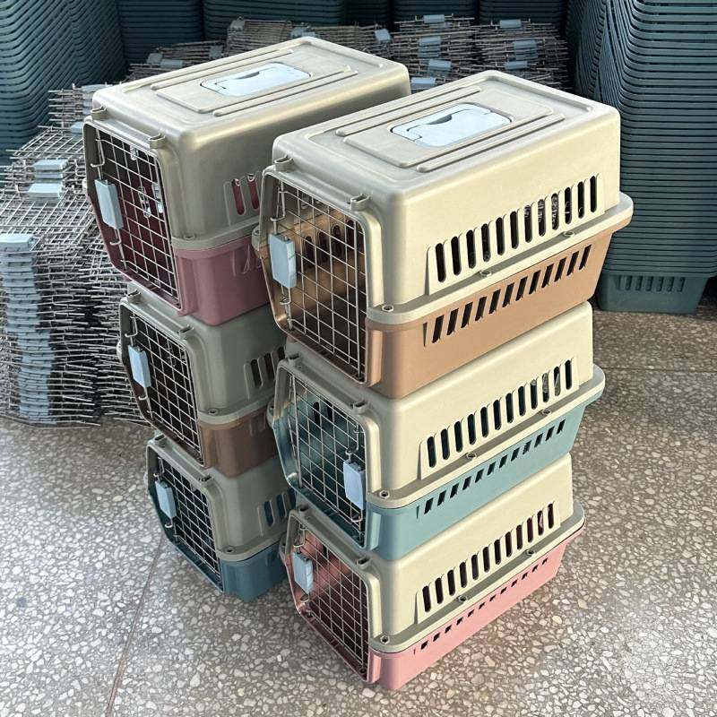 猫咪航空箱猫笼子便携外出宠物托运箱车载狗笼火车手提猫箱子