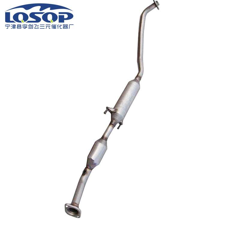 汽车消声器 适用于丰田花冠中节前节不锈钢排气管静音汽车消声器
