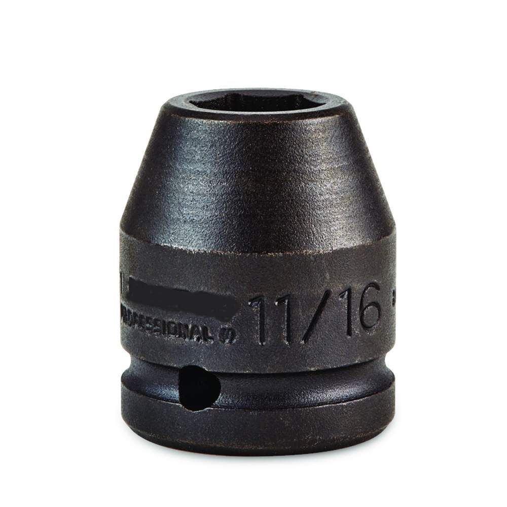 1寸方口 25mm系列英制六角冲击套筒 尺寸3-7/8寸 J10062