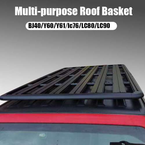 适用BJ40/Y60/Y61/lc76/LC80/LC90行李架车顶平台框越野改装专用