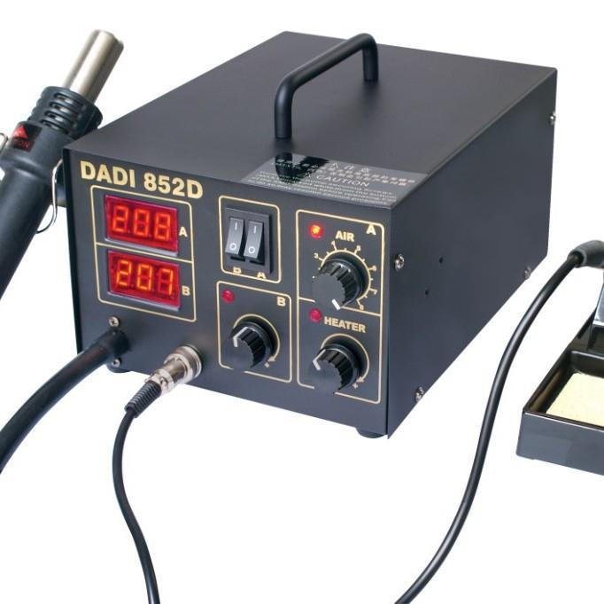 风枪焊台组合数显拆焊组合双用焊台DADI852D